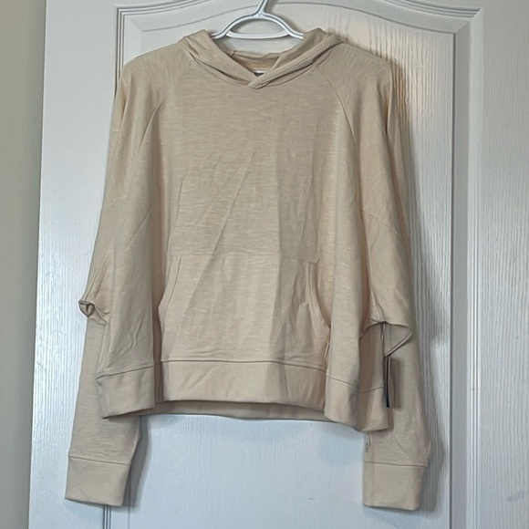 Tommy John Tops - Tommy John Super Soft Terry Lounge Hoodie Parchment Medium